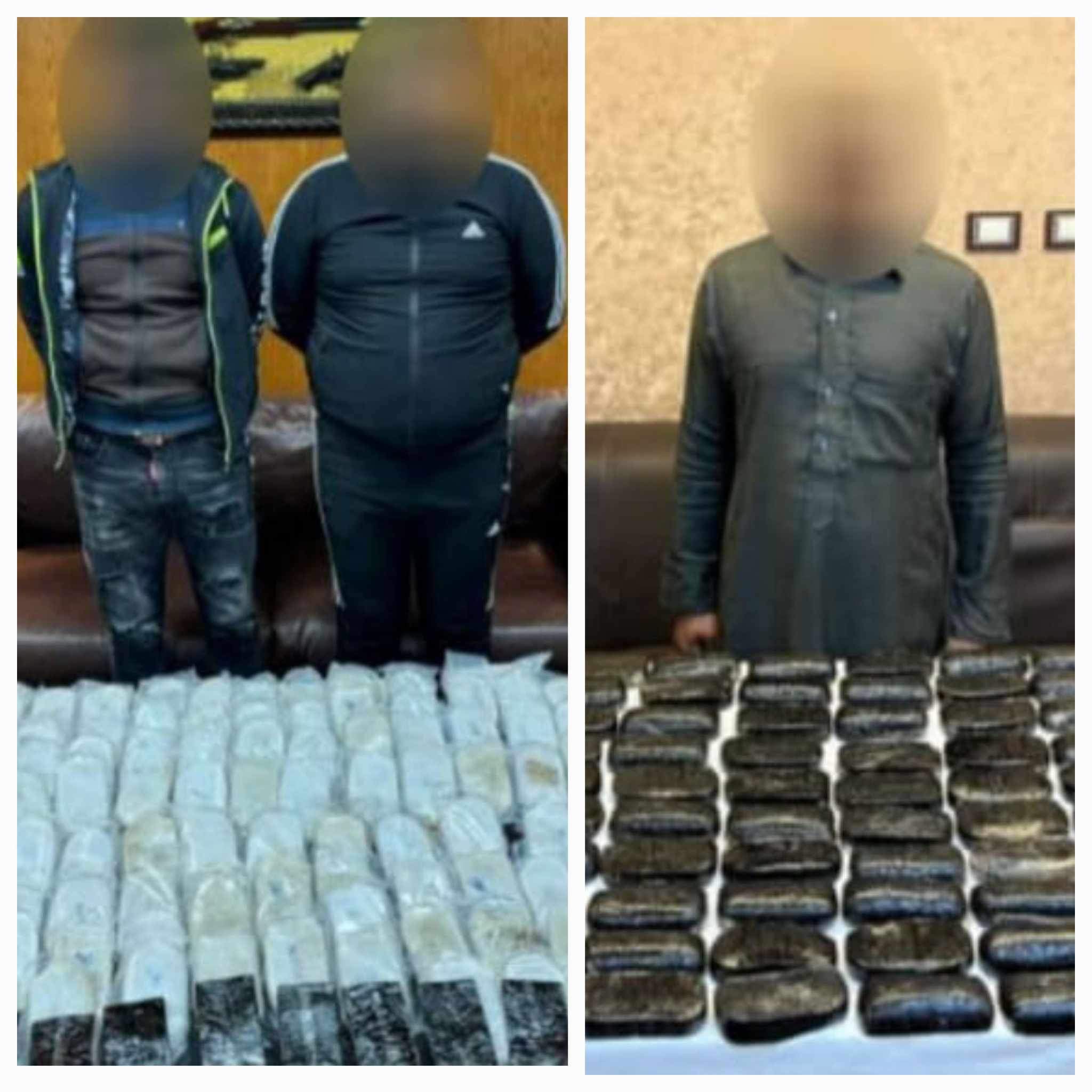 المتهمون والمضبوطات 