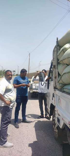 ضبط 120 طن القمح بهدف الاحتكار بمركزي أبو قرقاص والمنيا 