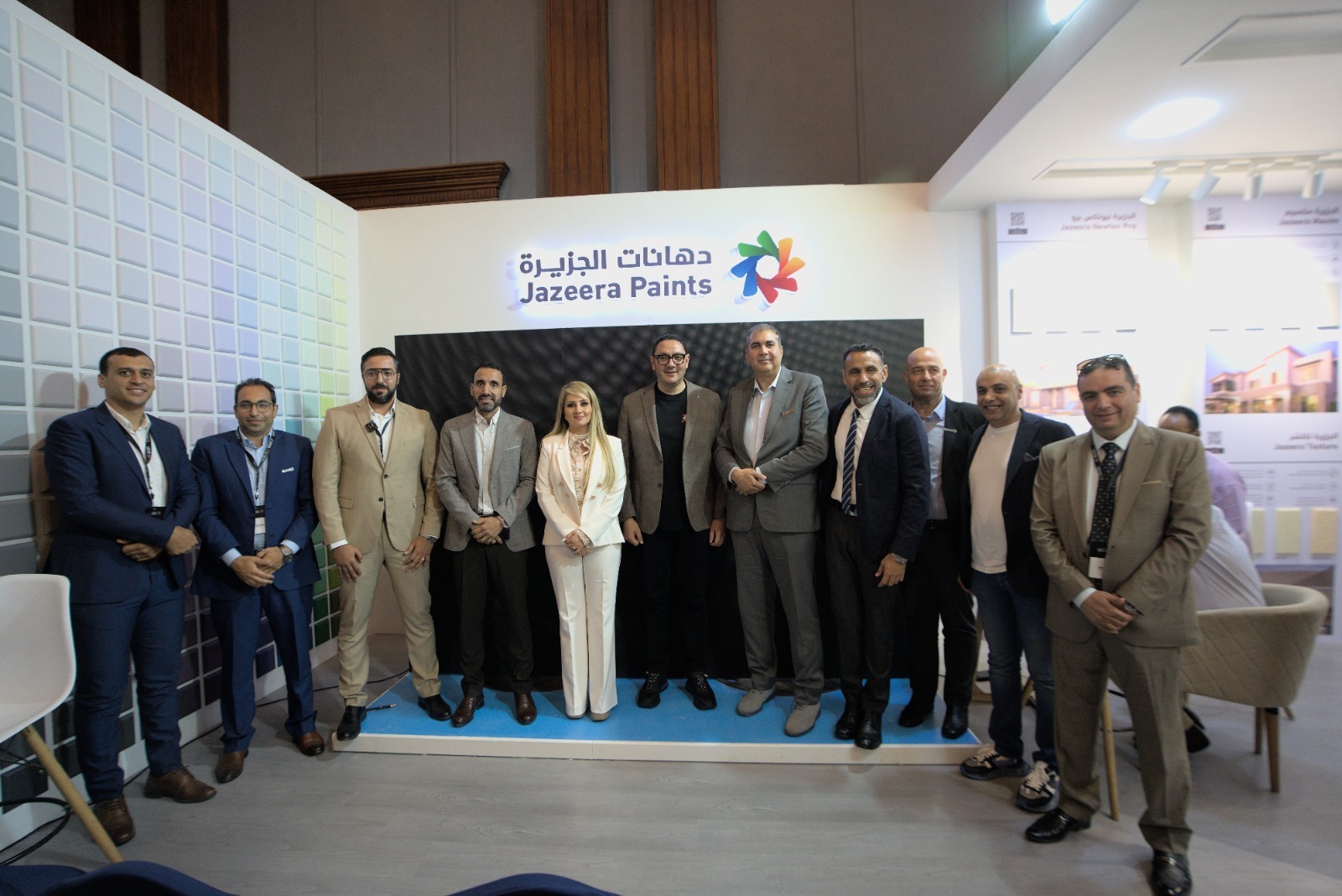 مشاركة الجزيرة للدهانات في معرض 