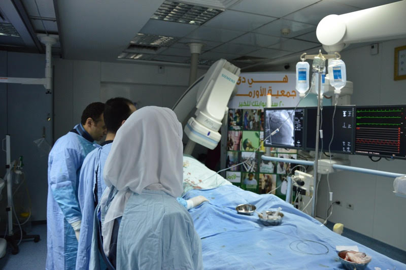 خبير لجراحات القلب الحرجة فى ضيافة جمعية الاورمان