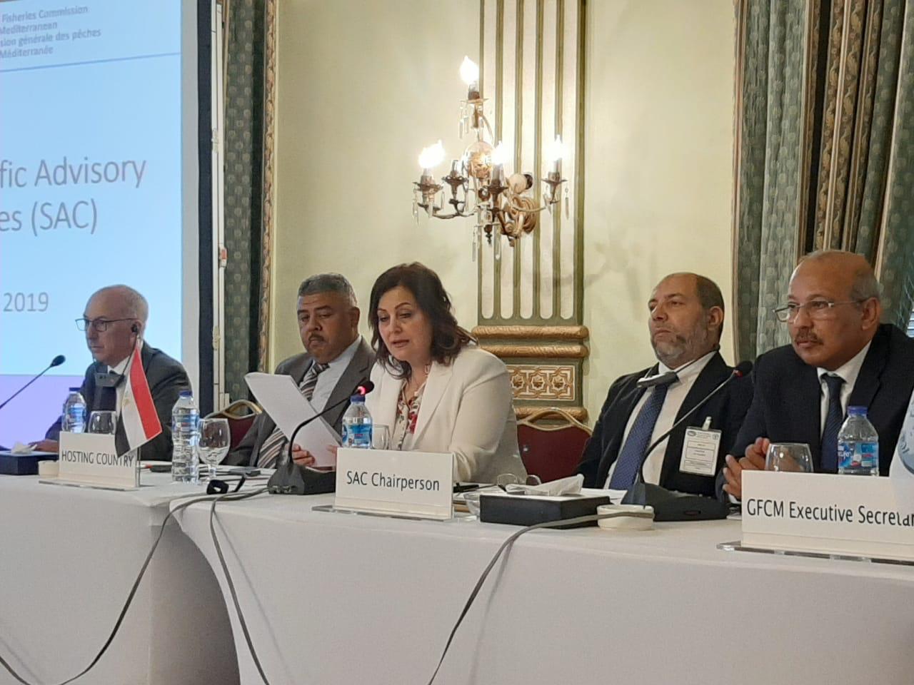 محرز تلقي كلمة مصر في الدورة الحادية والعشرون للجنة العلمية الإستشارية لهيئة مصايد البحر المتوسط   