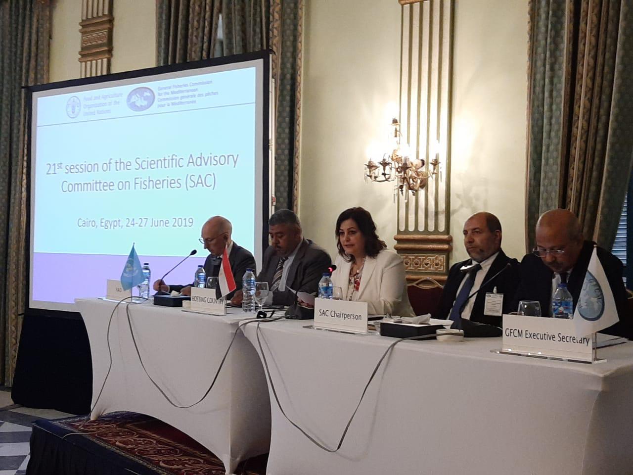 محرز تلقي كلمة مصر في الدورة الحادية والعشرون للجنة العلمية الإستشارية لهيئة مصايد البحر المتوسط   