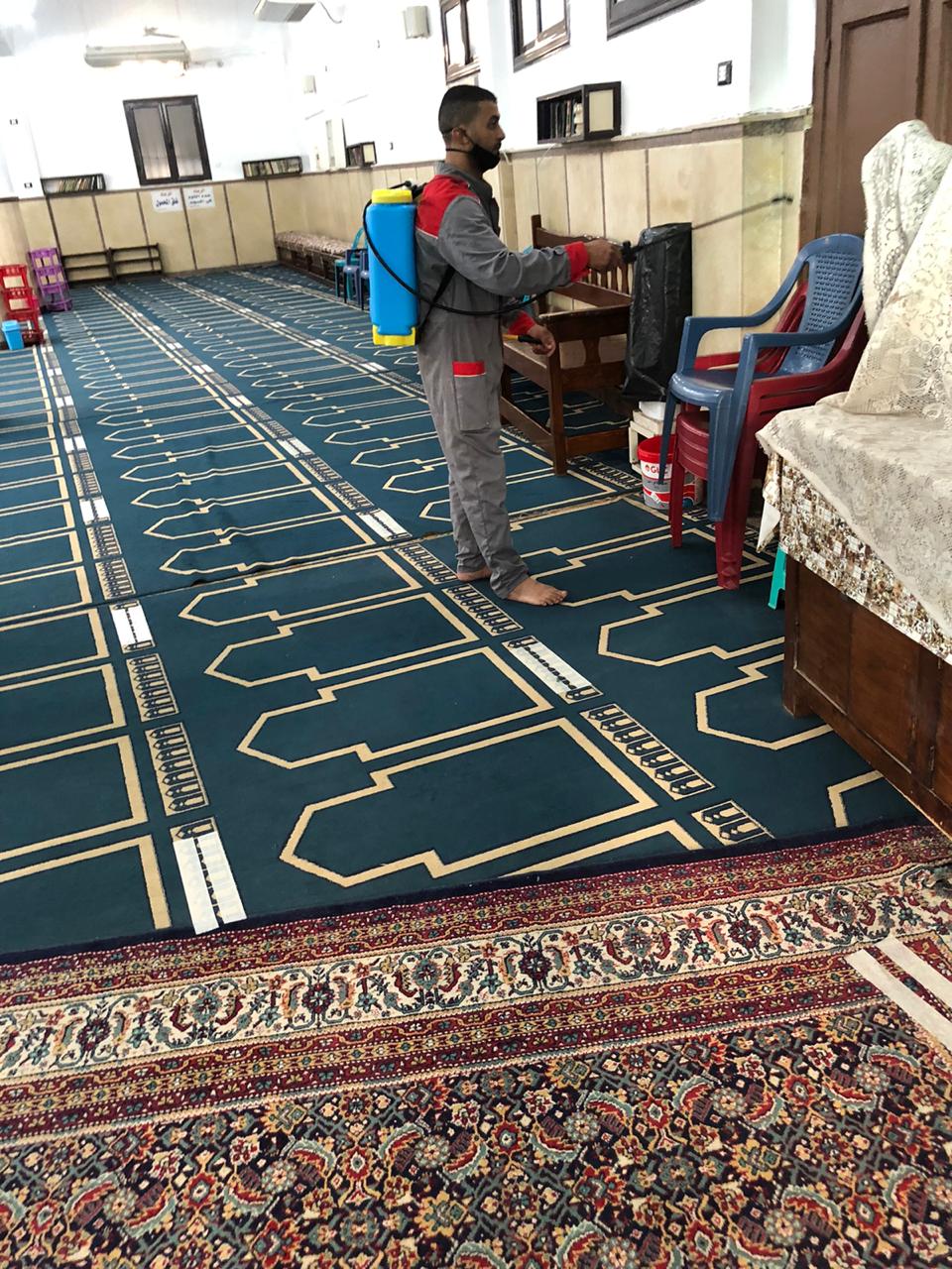 اوقاف الجيزة: ضوابط صارمة لمنع انتشار كورونا