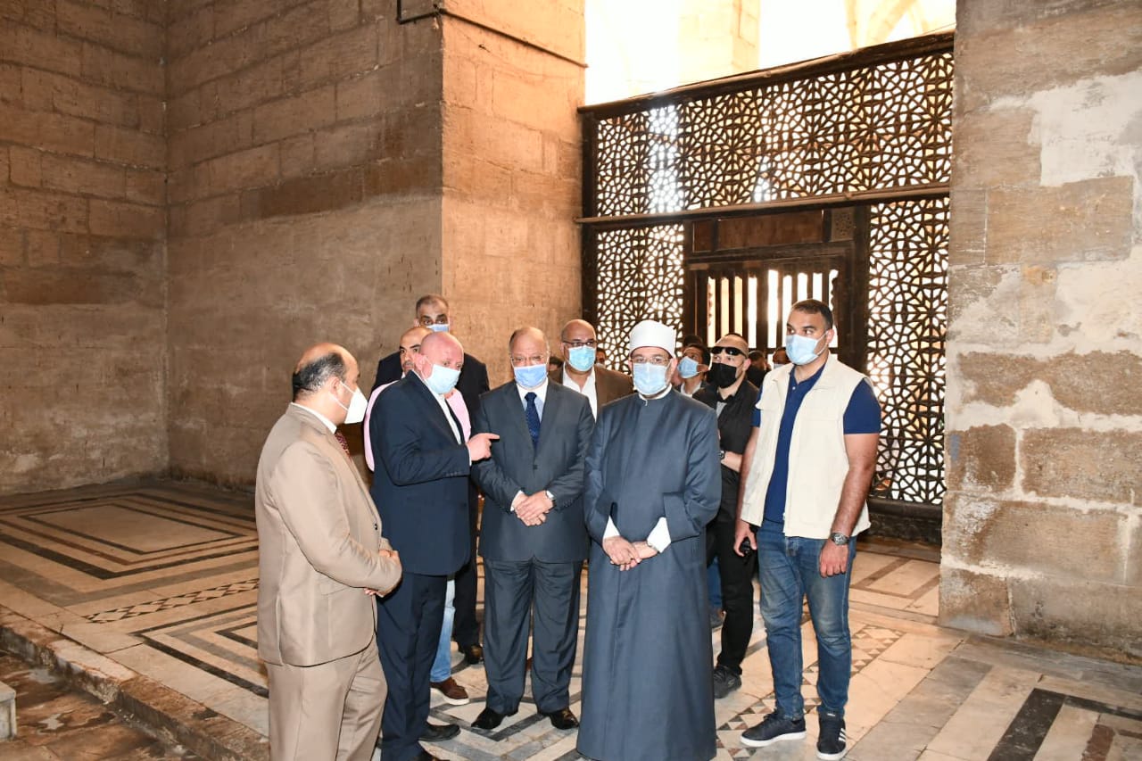 وزير الاوقاف ومحافظ القاهرة