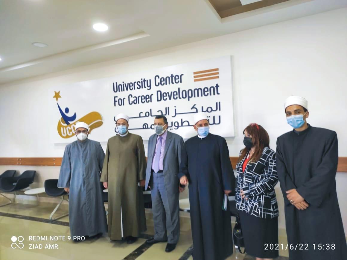 بدء تفعيل بروتوكول التعاون بين جامعة الاسكندرية ووزارة الاوقاف 