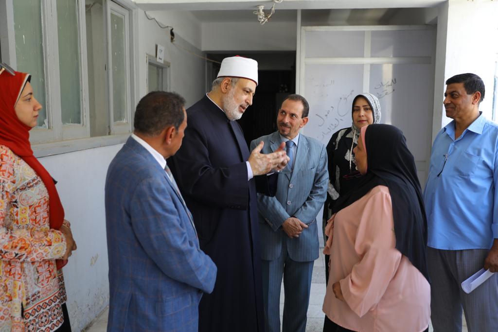 خلال تفقد لجان مصر الجديدة.. وكيل الأزهر: الغش آفة خطيرة تهدد المجتمعات وتقضي على جهود تنميتها