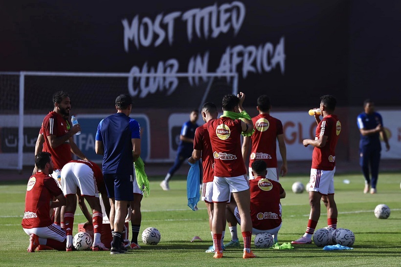 مران الأهلي اليوم بعد اعتذار الزمالك خوض مباراة القمة