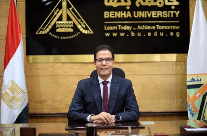 الدكتور ناصر الجيزاوى رئيس جامعة بنها