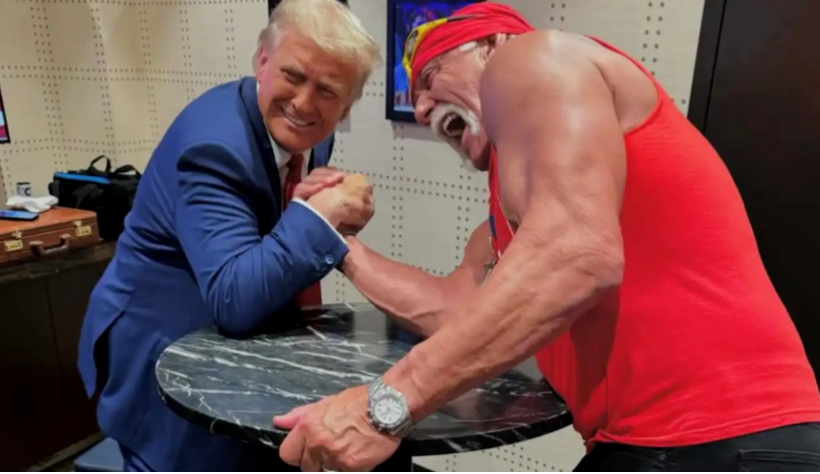 ترامب وهوجان