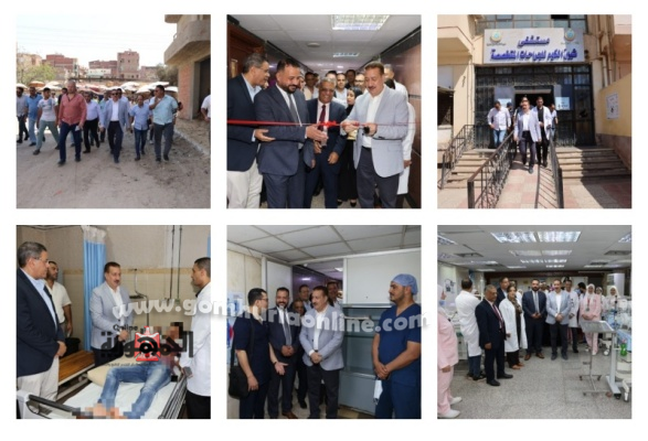 محافظ المنوفية خلال جولته اليوم بمدينة شبين الكوم