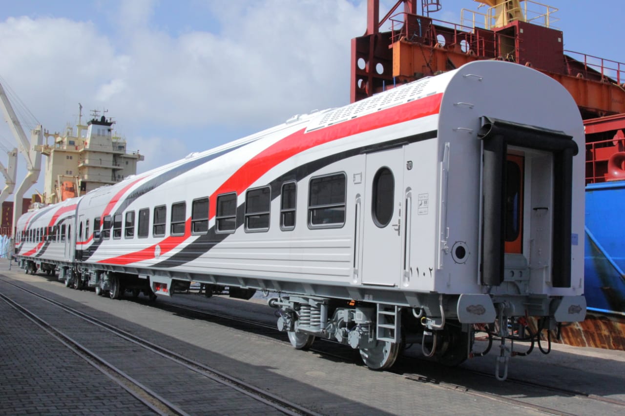 وصول 22 من عربات ركاب القطارات  الروسية الجديدة