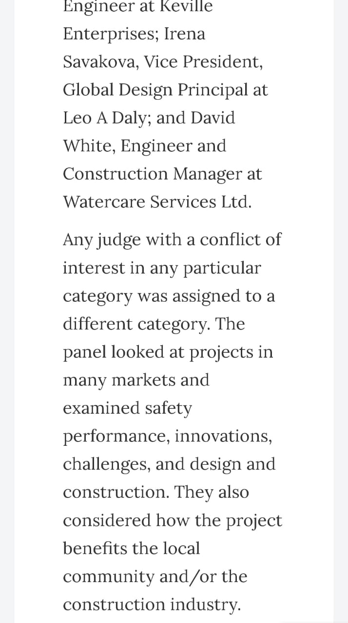 3 كيانات مصرية عملاقة تفوز بجوائز 2022 ENR لأفضل خمسة مشروعات عالمية