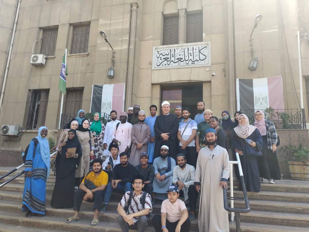 الوافدون الجدد يستكملون زيارتهم لجامعة الأزهر 