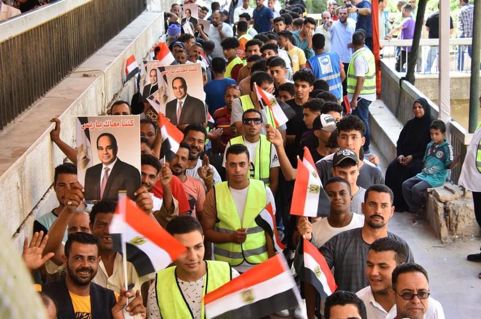 الآلاف من أعضاء حزب مستقبل وطن يوثقون توكيلات تأييد ترشيح الرئيس 