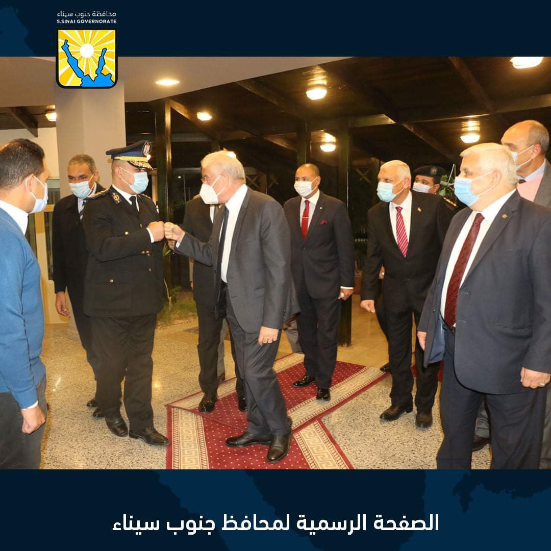 محافظ جنوب سيناء يهنئ مدير الأمن بعيد الشرطة 69