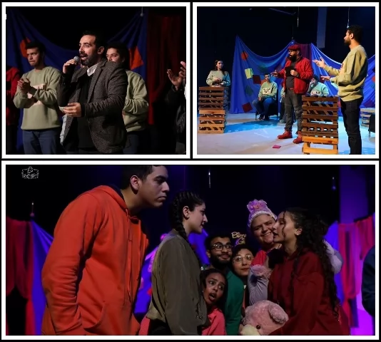 مسرحية الرحلة - مسرحية حبل سري - الكاتب هشام أصلان متحدثا عن التجربة