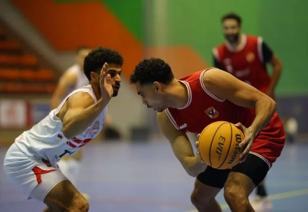الاهلي والزمالك في السلة