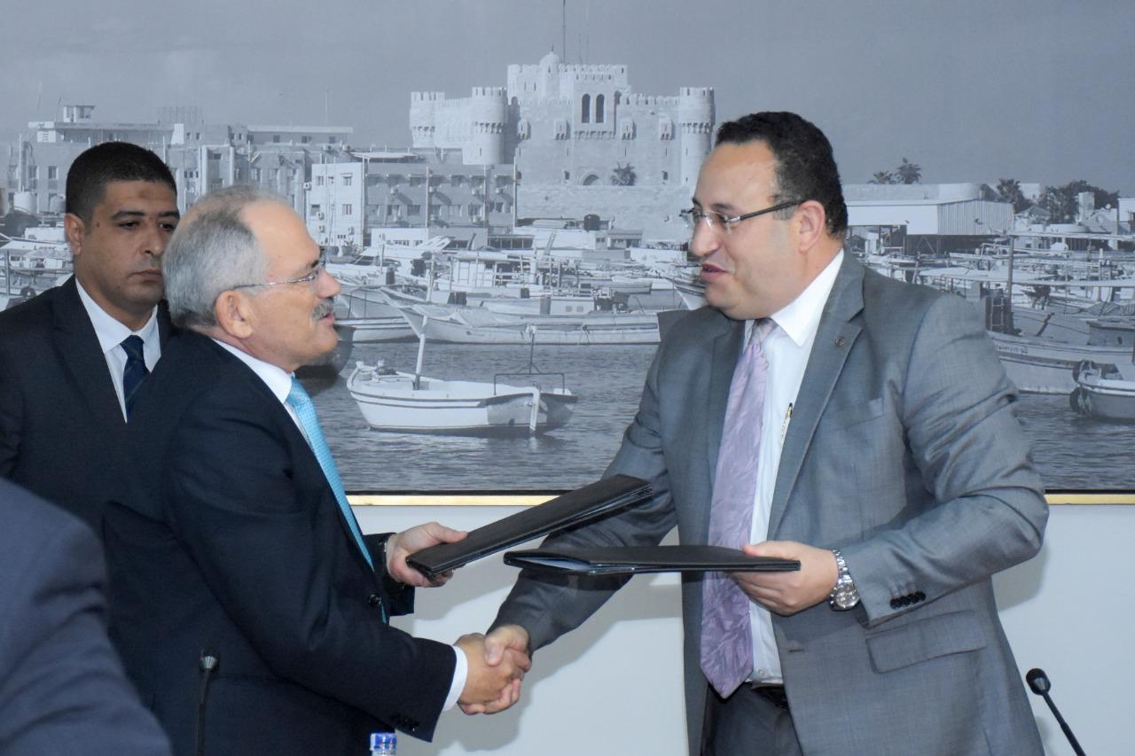 الإسكندرية وليماسول توقعان اعلان تآخي لتجديد الاتفاقيات 