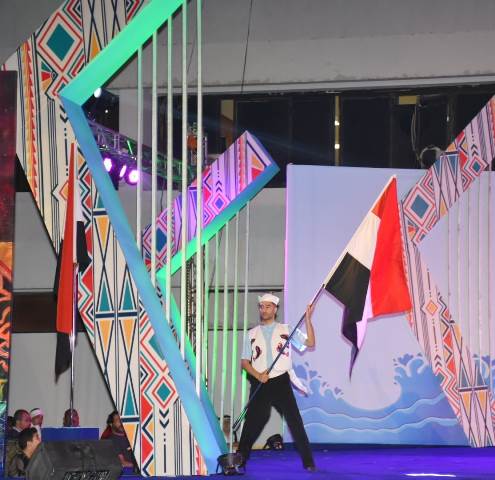 وزيرة الثقافة ومحافظ الإسماعيلية يطلقان فعاليات مهرجان الإسماعيلية الدولى للفنون الشعبية 21 