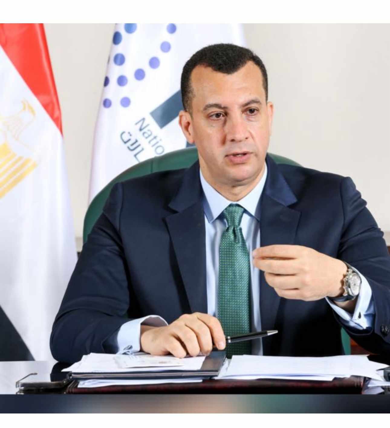  المهندس حسام الجمل الرئيس التنفيذي للجهاز القومي لتنظيم الاتصالات 