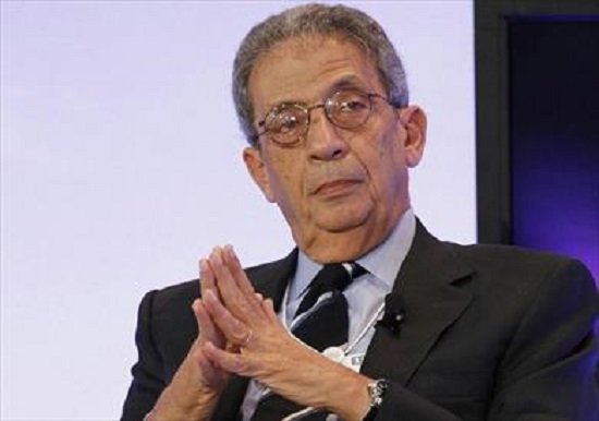 عمرو موسى الأمين العام الأسبق لجامعة الدول العربية