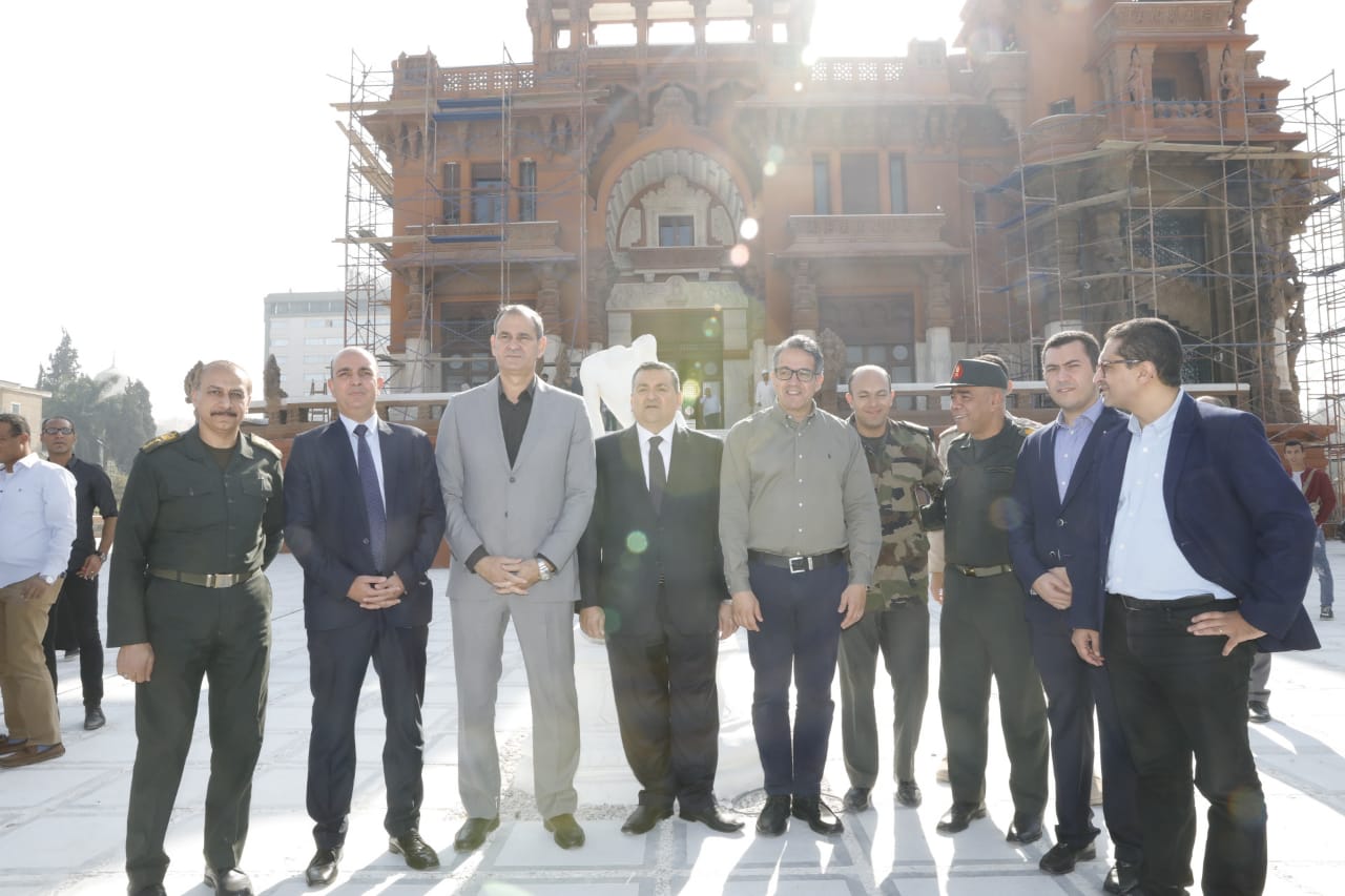 وزير الآثار يستقبل لجنة ثقافة النواب بقصر البارون لمتابعة أعمال تطويره بتكلفة ١٠٠ مليون