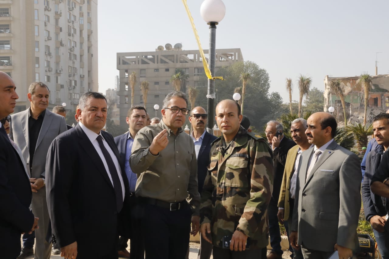 وزير الآثار يستقبل لجنة ثقافة النواب بقصر البارون لمتابعة أعمال تطويره بتكلفة ١٠٠ مليون