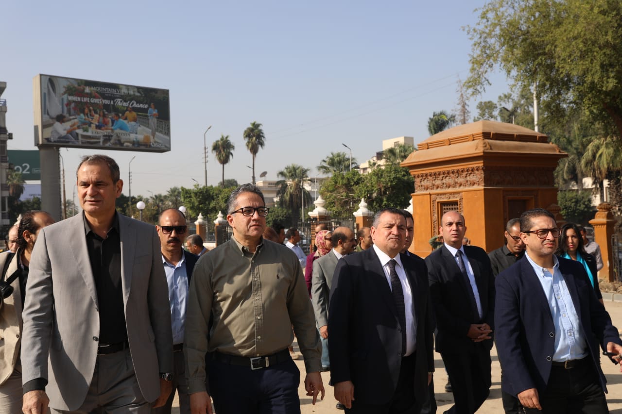 وزير الآثار يستقبل لجنة ثقافة النواب بقصر البارون لمتابعة أعمال تطويره بتكلفة ١٠٠ مليون