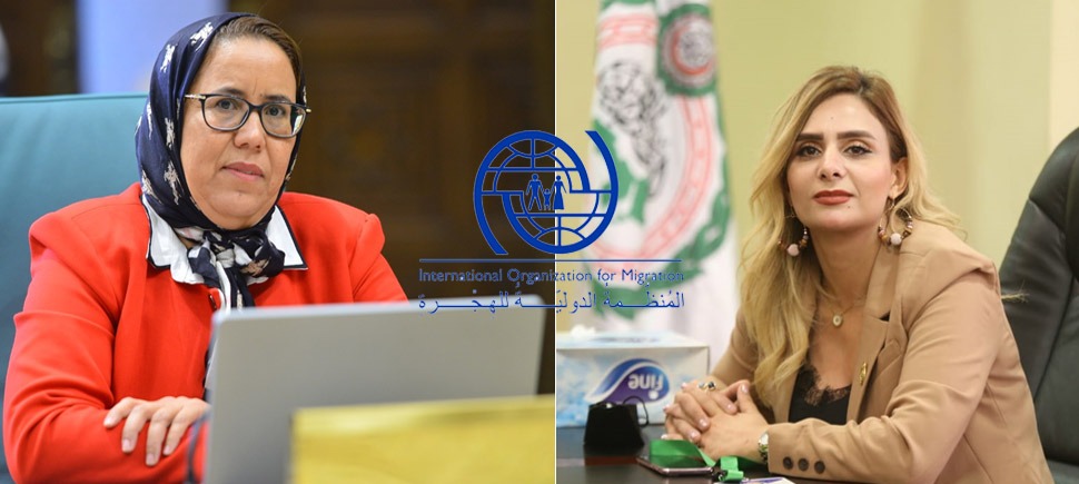 النائبتان أميرة شرف الدين وفاطمة الطوسي