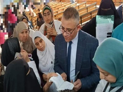 الدكتور سيد جلال مدير التأمين الصحي بالقليوبية 