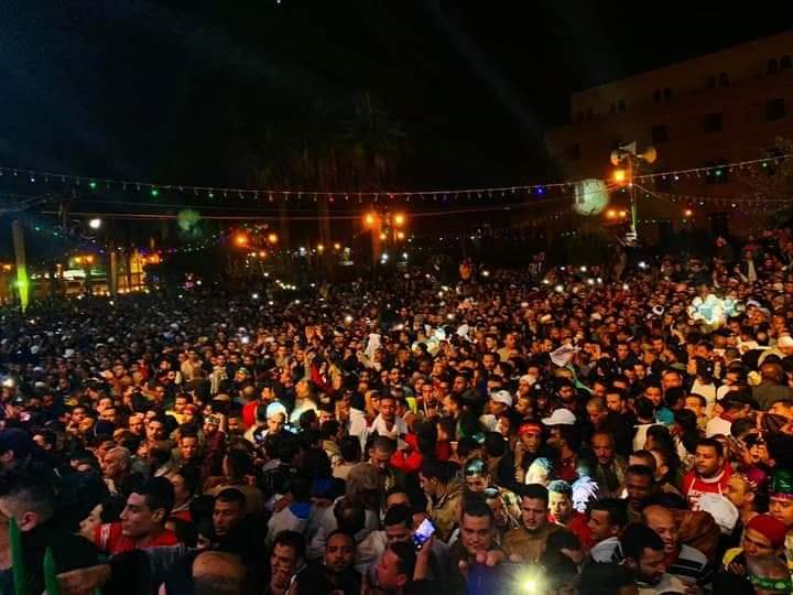 بالصور.. حفل محمود التهامي في مولد الحسين بحضور عشرات الاف 