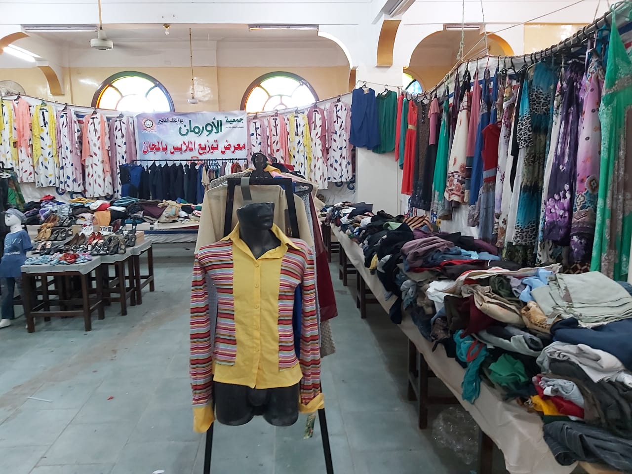 غدًا .. الأورمان تنظم معرضا لتوزيع الملابس مجانًا بالمنيا