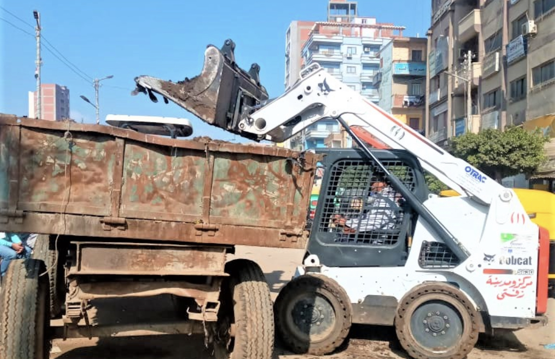 محافظ الغربية يتابع جهود الاحياءلرفع المخلفات بمدن المحافظة-صور