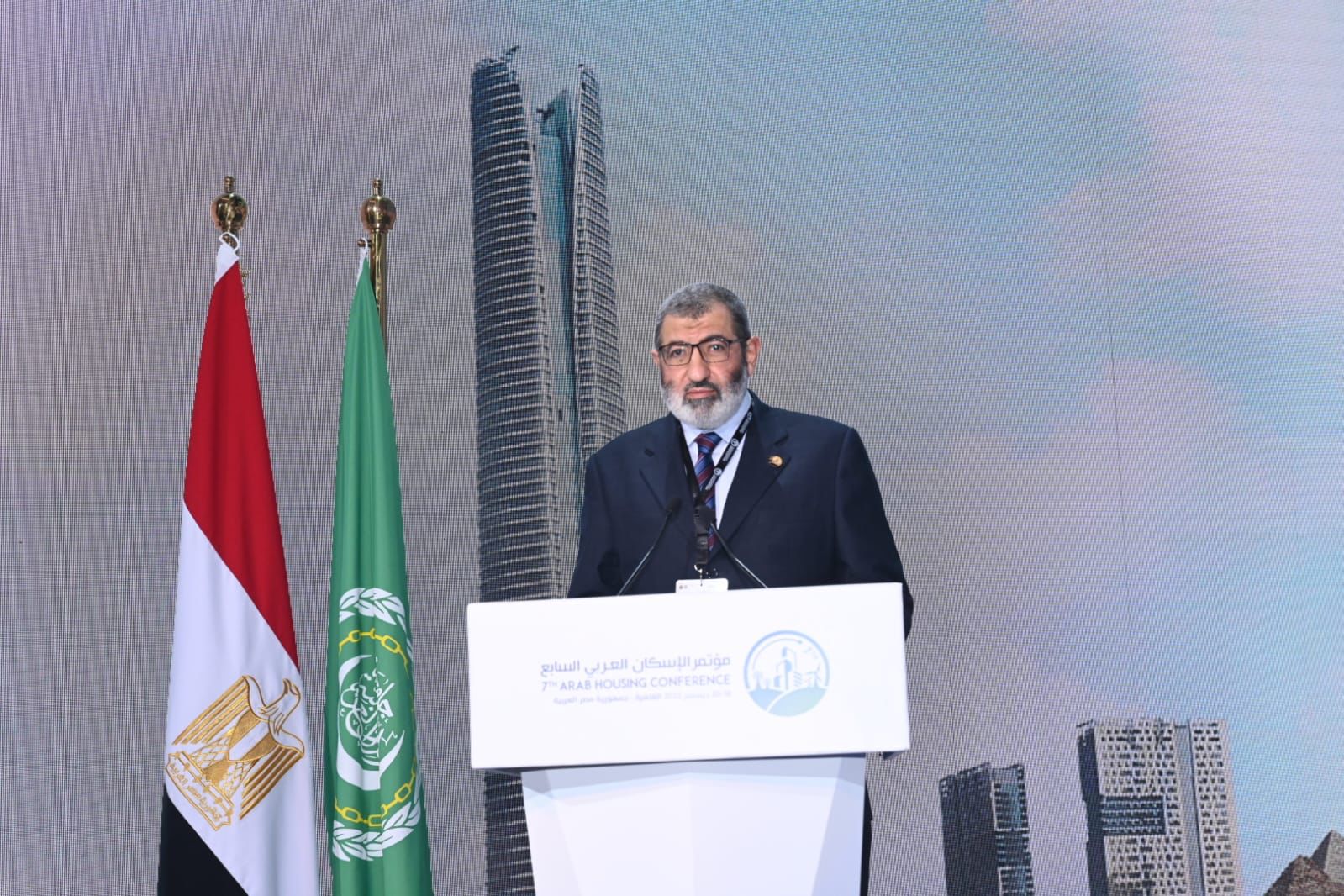  الدكتور خالد الذهبي رئيس مجلس إدارة بحوث الإسكان والبناء 