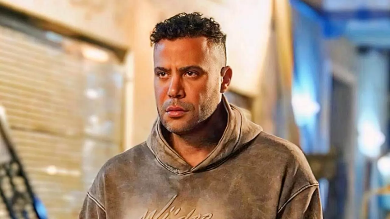 محمد إمام يروج لمسلسله الرمضانى "الكينج" 