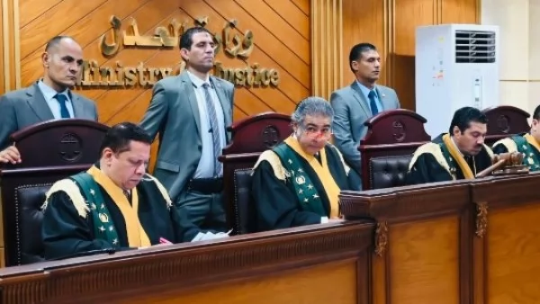 هيئة المحكمة برئاسة المستشار سامح عبد الحكم