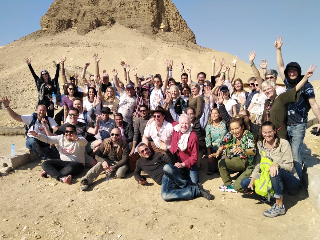 وفد متعدد الجنسيات يزور المعالم السياحية بالفيوم .صور