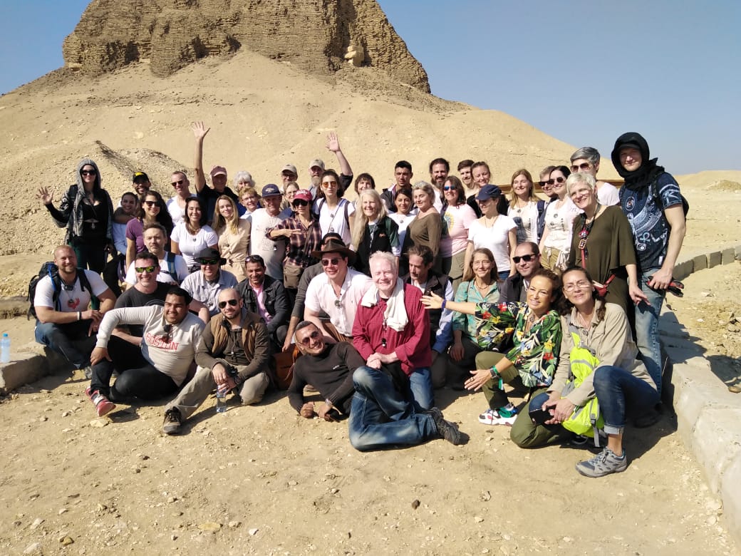 وفد متعدد الجنسيات يزور المعالم السياحية بالفيوم .صور