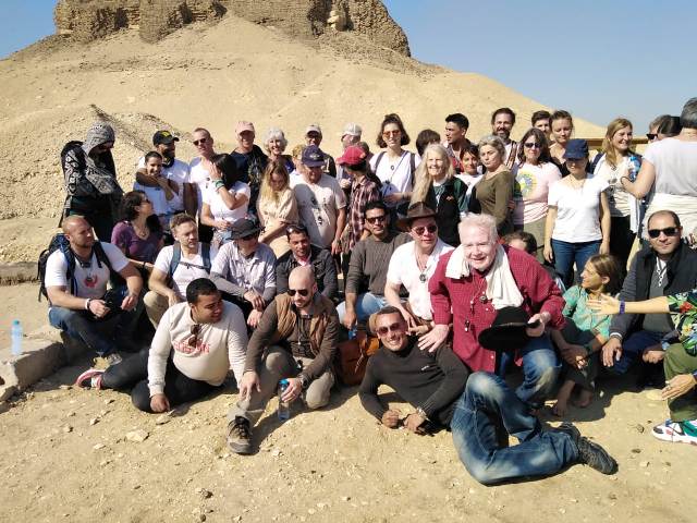 وفد متعدد الجنسيات يزور المعالم السياحية بالفيوم .صور