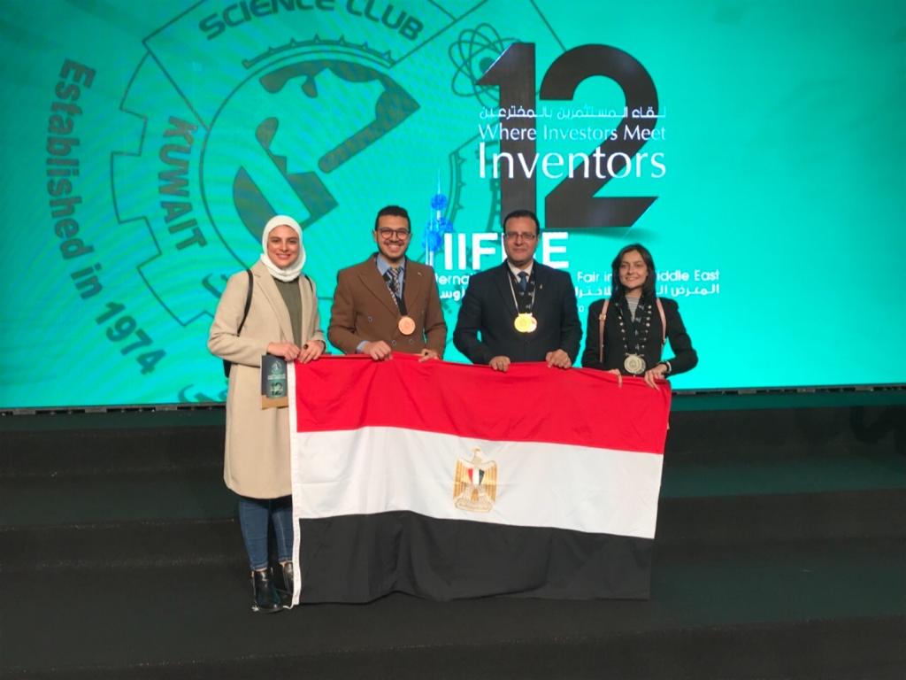 البحث العلمي: 7 ميداليات يحصدها المصريين فى أكبر معرض بالكويت للابتكار