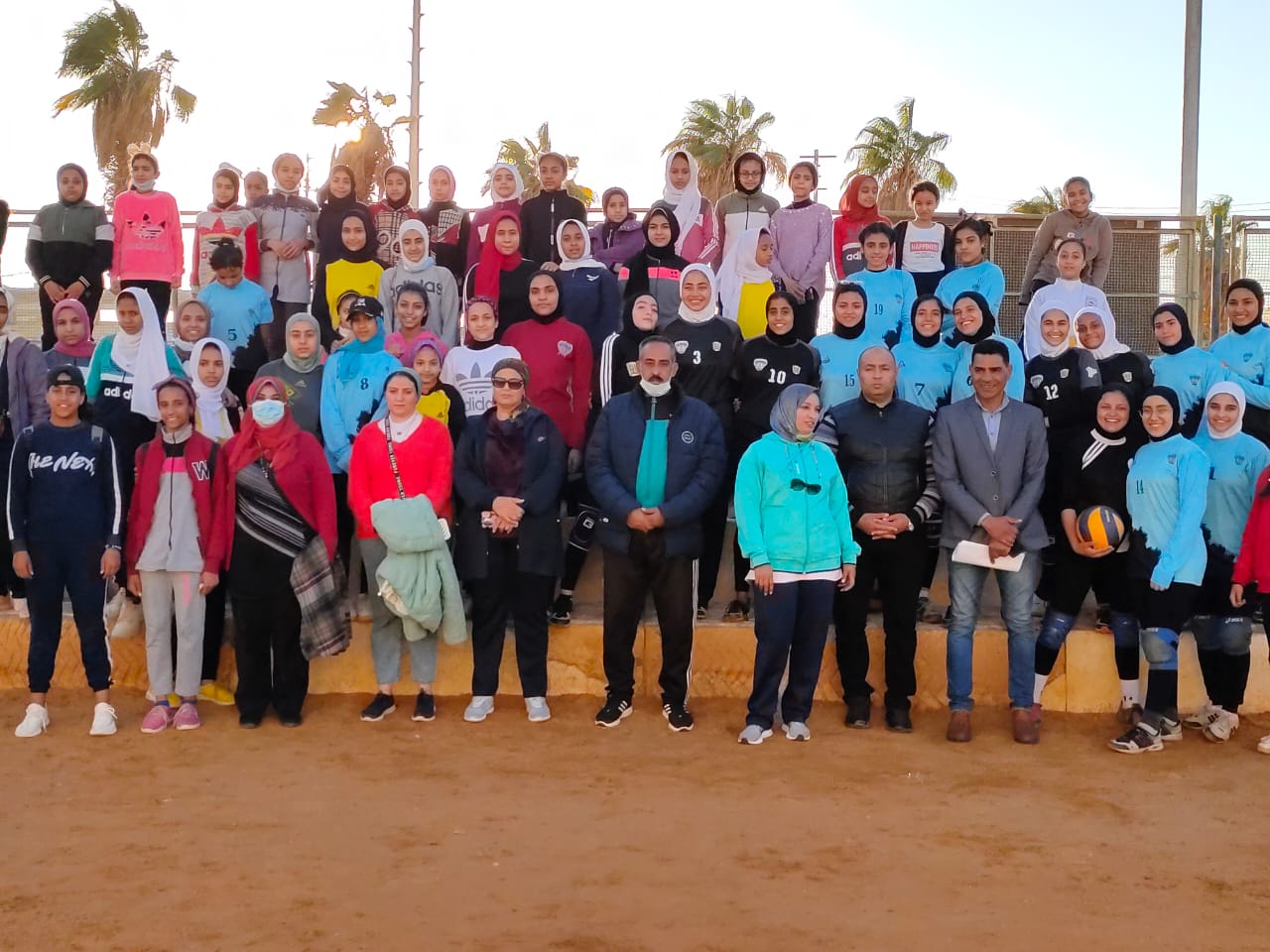 بدء فعاليات المهرجان الرياضي بمحافظة الوادي الجديد 