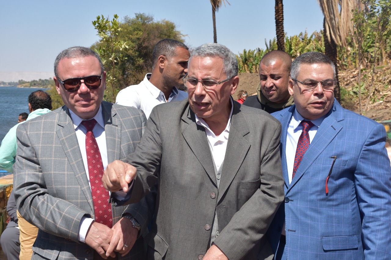 مياه الأقصر: تشغيل آبار جديدة لمشروع الترشيح على ضفاف النيل RBF بالطود جنوب الأقصر
