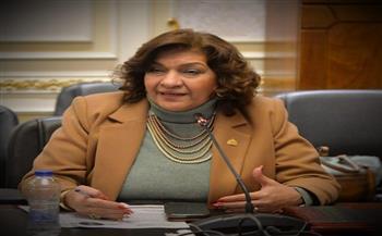النائبة إيفلين متي عضو لجنة الصناعة بمجلس النواب