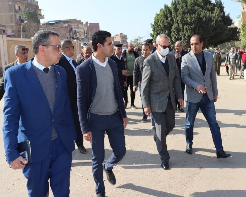 محافظ القليوبية يتفقد عدداً من المشروعات بمدينة القناطر الخيرية