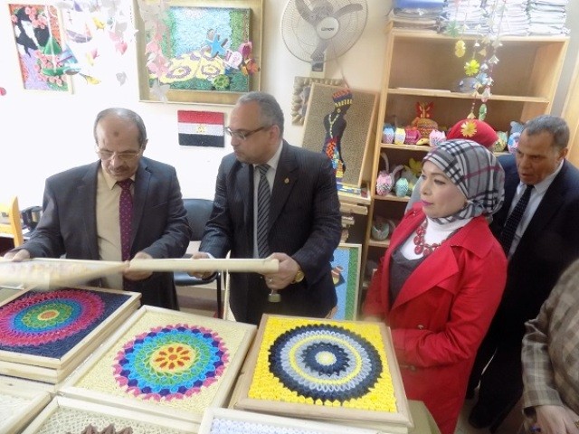 أسبوع بيئي بكلية التربية للطفولة المبكرة بالفيوم