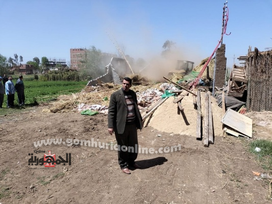 رئيس مركز ومدينة الباجور خلال إزالة التعديات