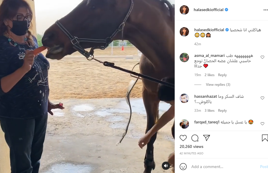 هالة صدقى لجمهورها :هياكلني انا شخصيا بالفيديو