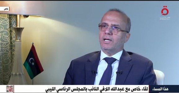 عبدالله اللافي نائب رئيس المجلس الرئاسي الليبي