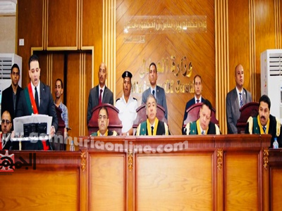 مرافعة نيابة أمن الدولة أمام هيئة المحكمة برئاسة المستشار سامح عبد الحكم 