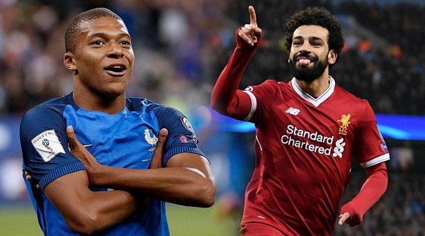 محمد صلاح ومبابى